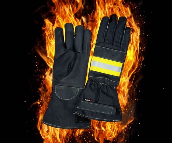 How to recognise if a glove is fire retardant?
