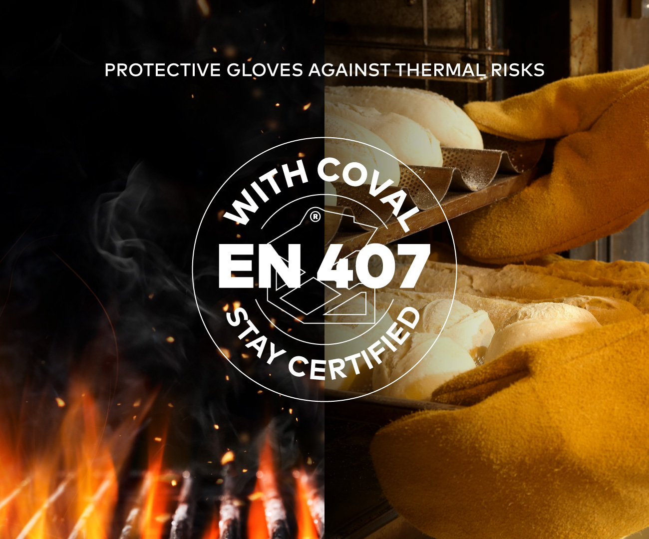 EN 407:2020 Gants de protection contre les risques thermiques